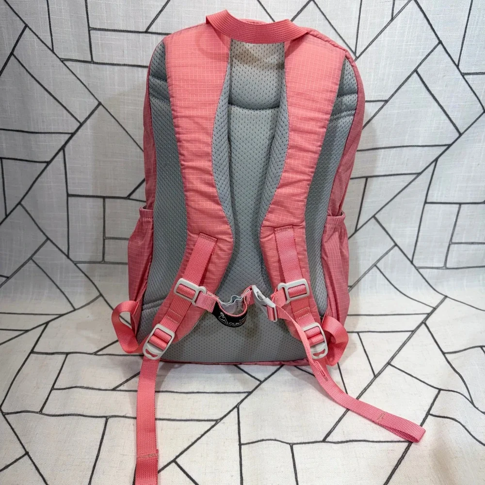 Mountaintop Backpack Kids Pink Giraffe Ripstop Outdoor School Bag